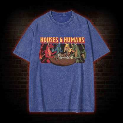 Houses and Humans Washed T-shirt
