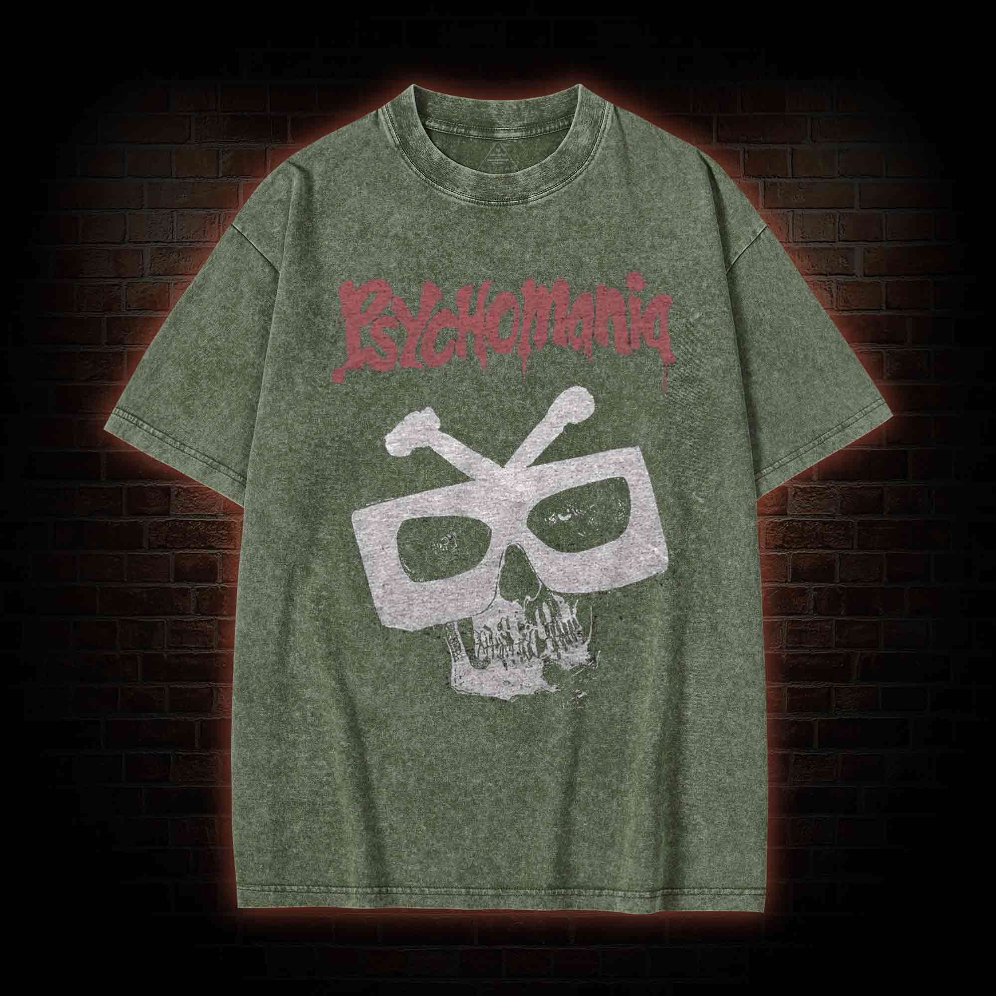 I've Always Fancied Driving Through a Brick Wall Washed T-shirt