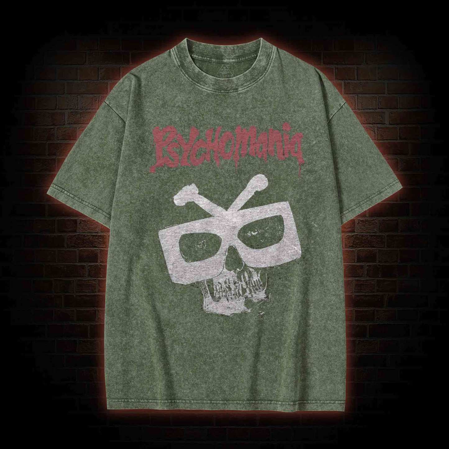 I've Always Fancied Driving Through a Brick Wall Washed T-shirt