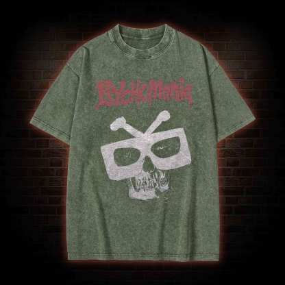 I've Always Fancied Driving Through a Brick Wall Washed T-shirt