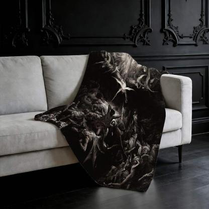 Dispel The Darkness Flannel Blanket