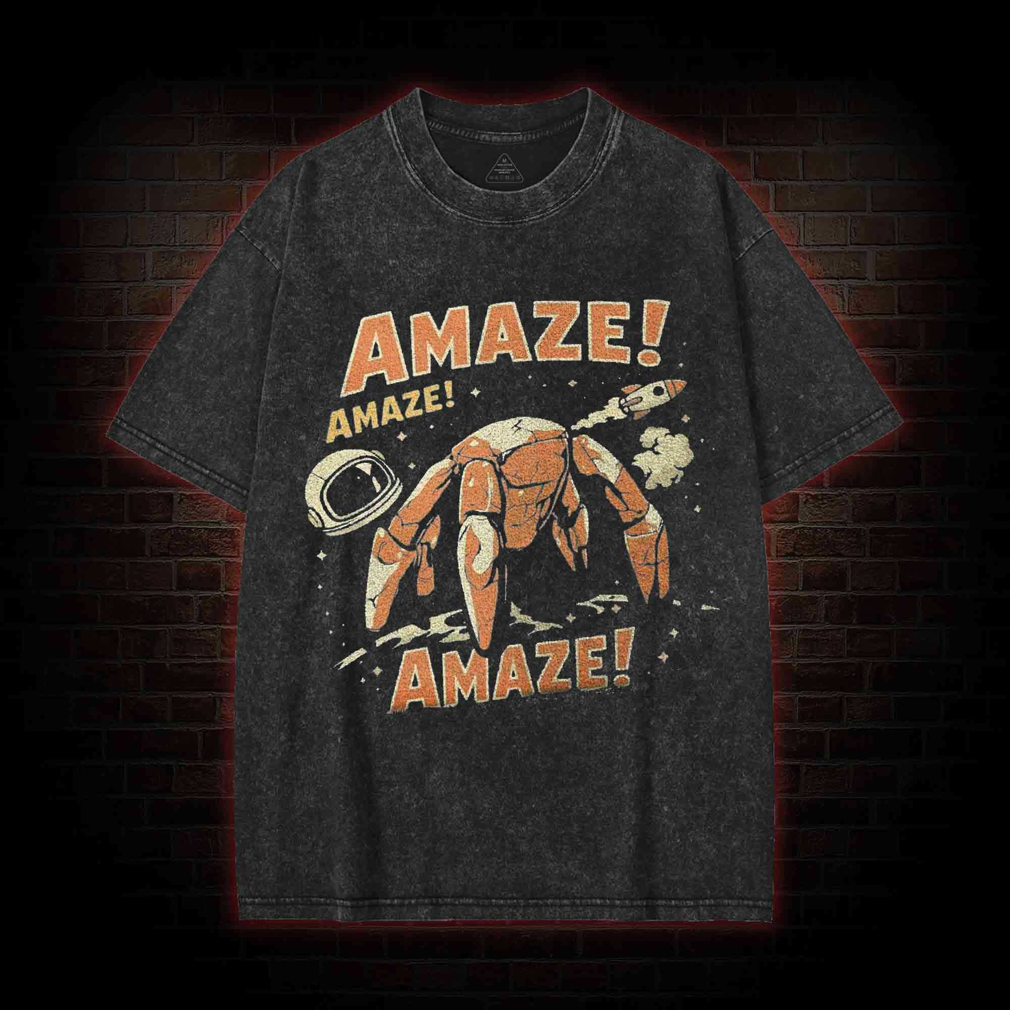 Amaze! Amaze! Amaze! Washed T-shirt
