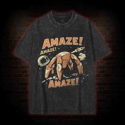 Amaze! Amaze! Amaze! Washed T-shirt