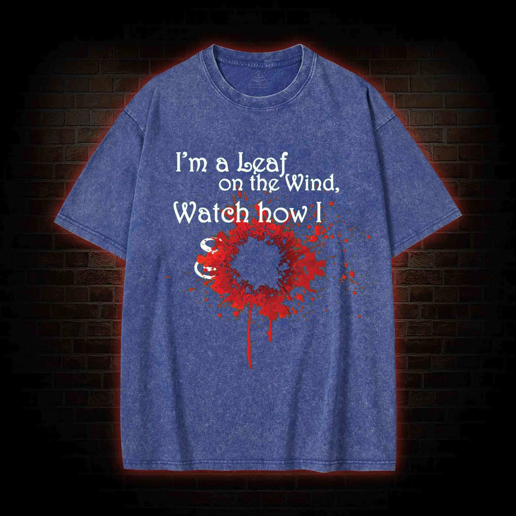 Leaf on the Wind Washed T-shirt