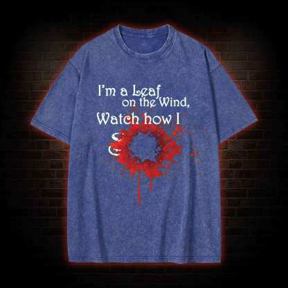 Leaf on the Wind Washed T-shirt