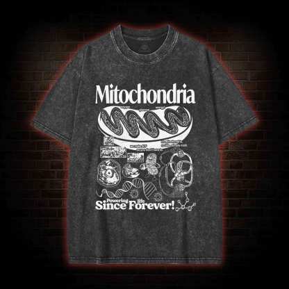 Mitochondria Vintage Washed T-shirt