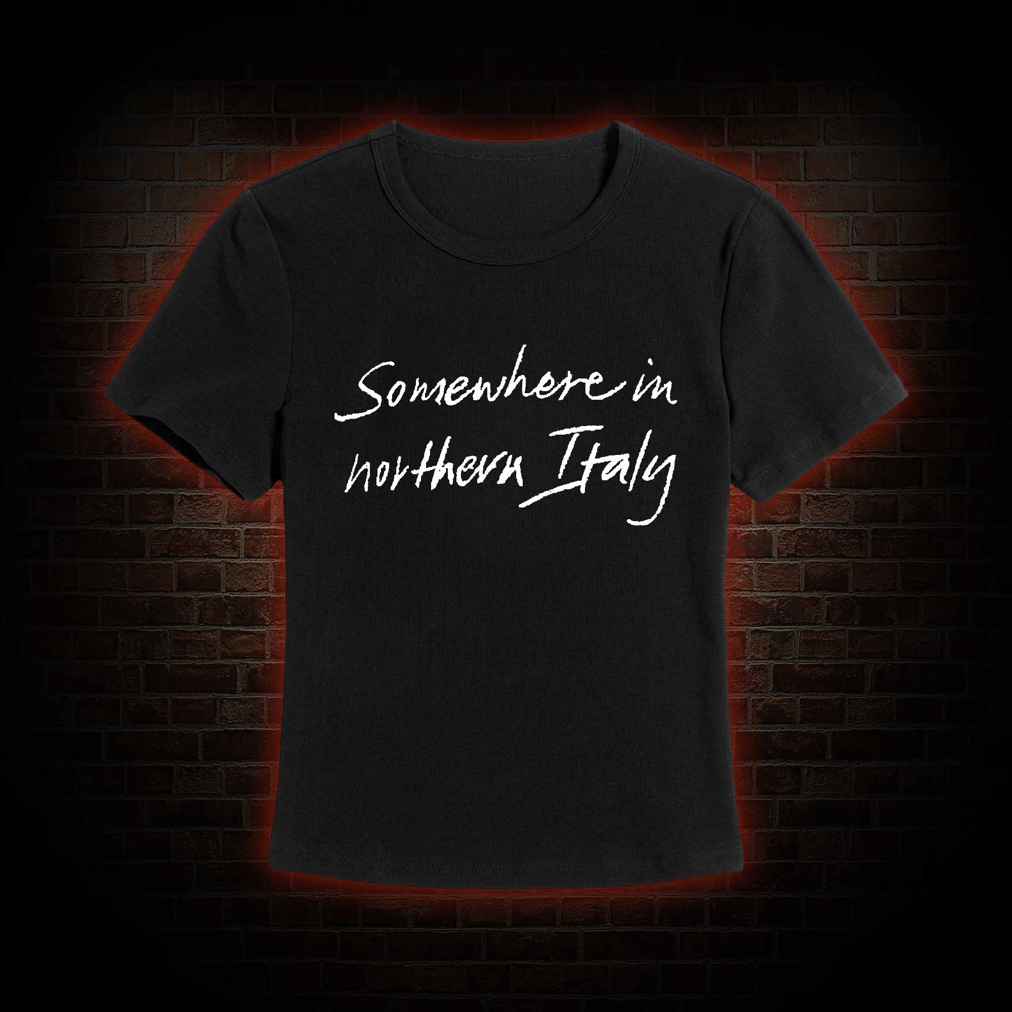 Somewhere In Northern Italy Slim Fit T-Shirt