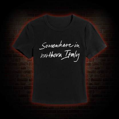Somewhere In Northern Italy Slim Fit T-Shirt