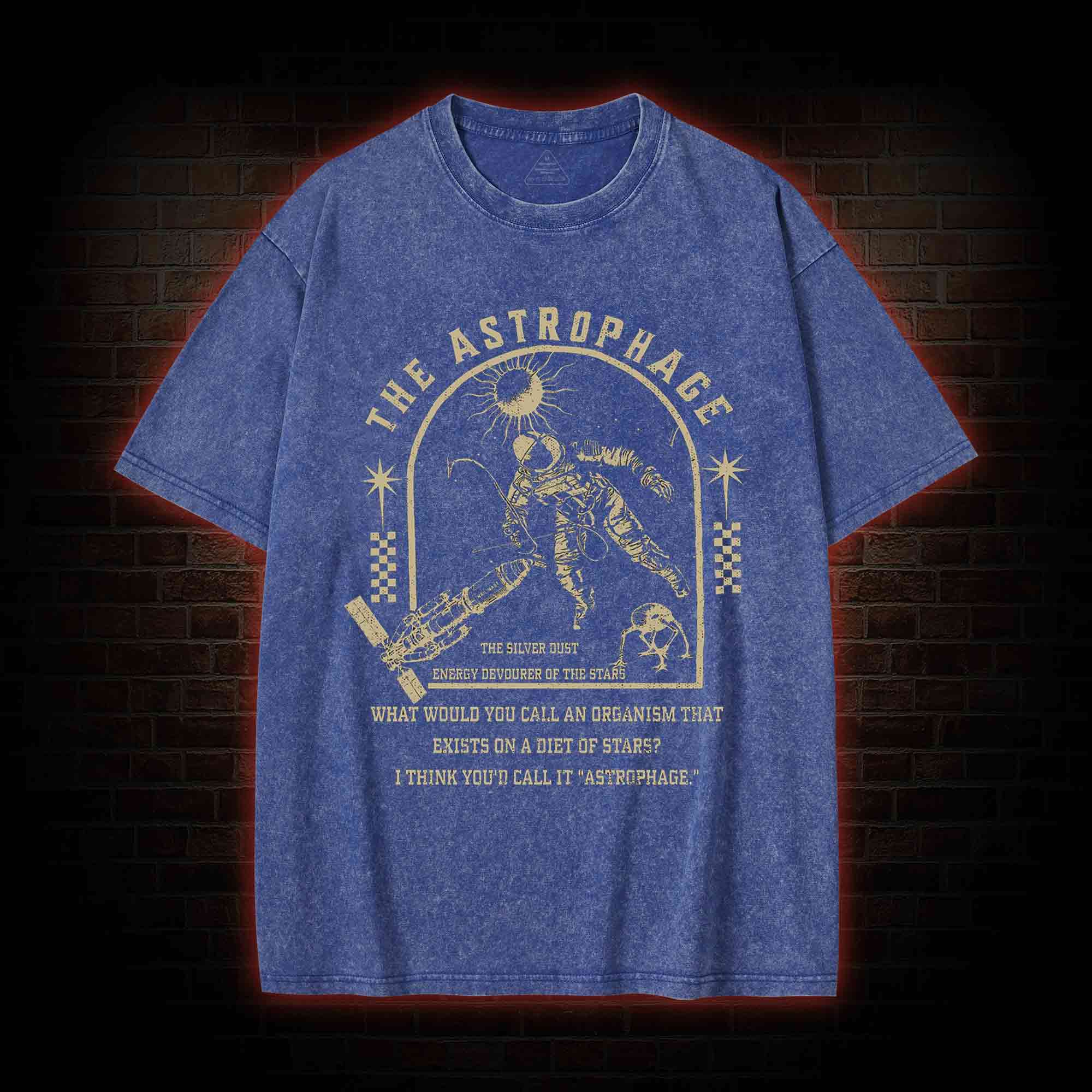 Astrophage Vintage Washed T-shirt