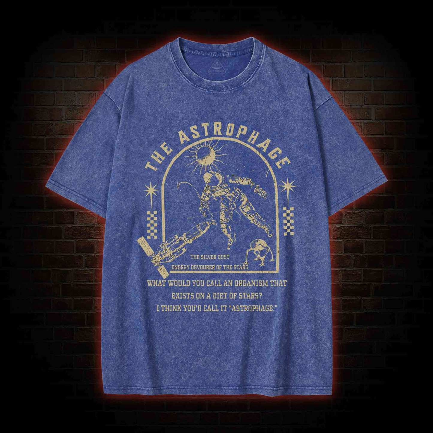 Astrophage Vintage Washed T-shirt