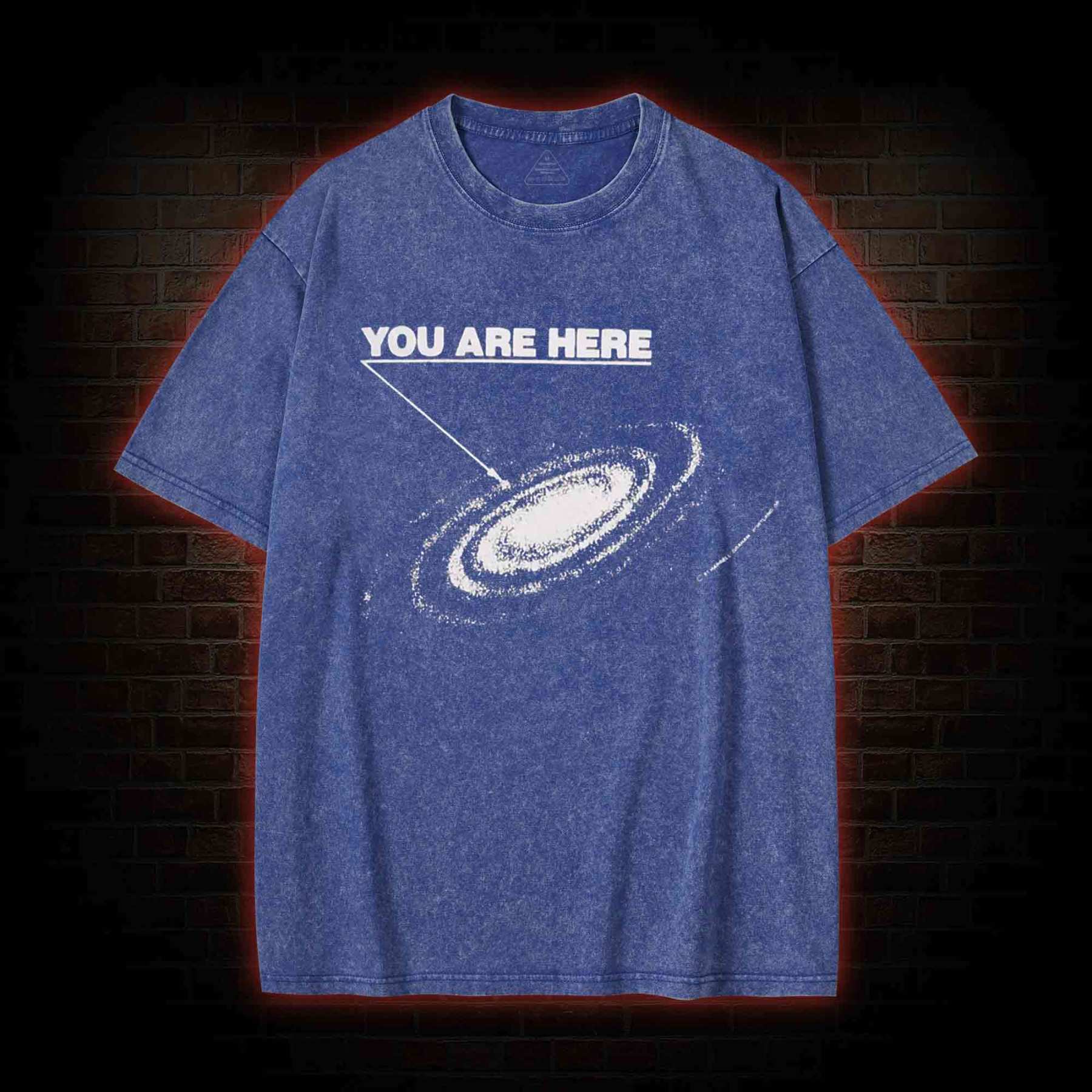 You Are Here Washed T-shirt