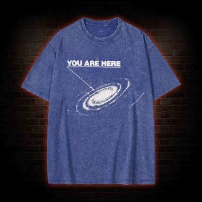 You Are Here Washed T-shirt