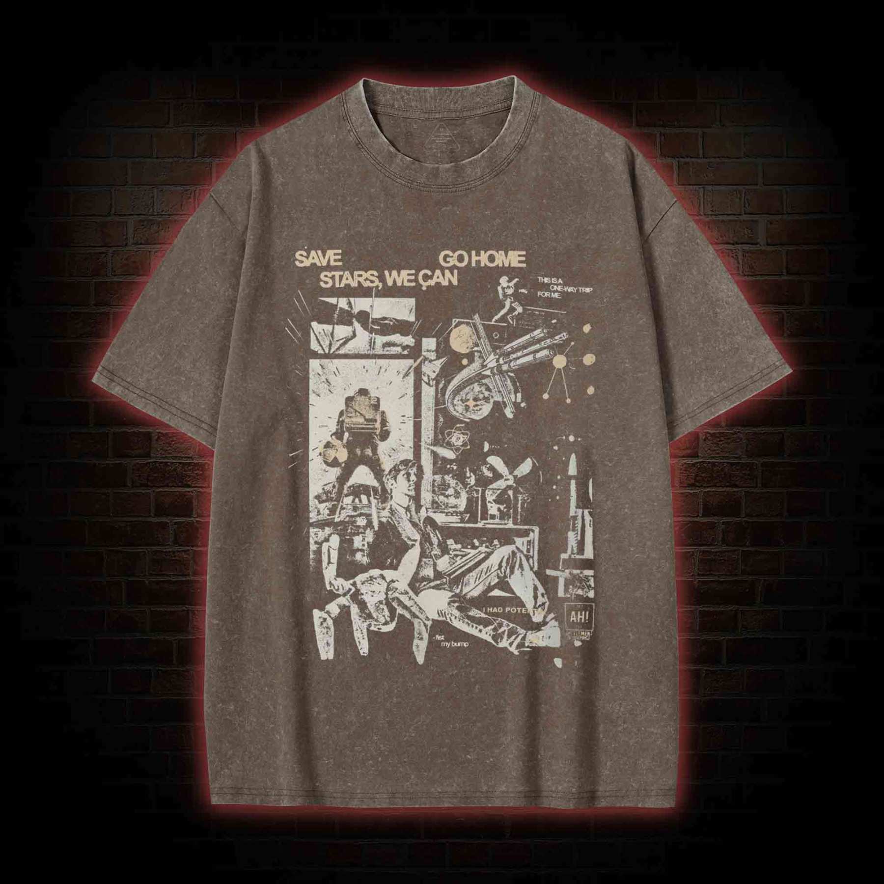 Save Stars Washed T-shirt