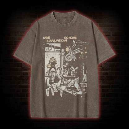 Save Stars Washed T-shirt
