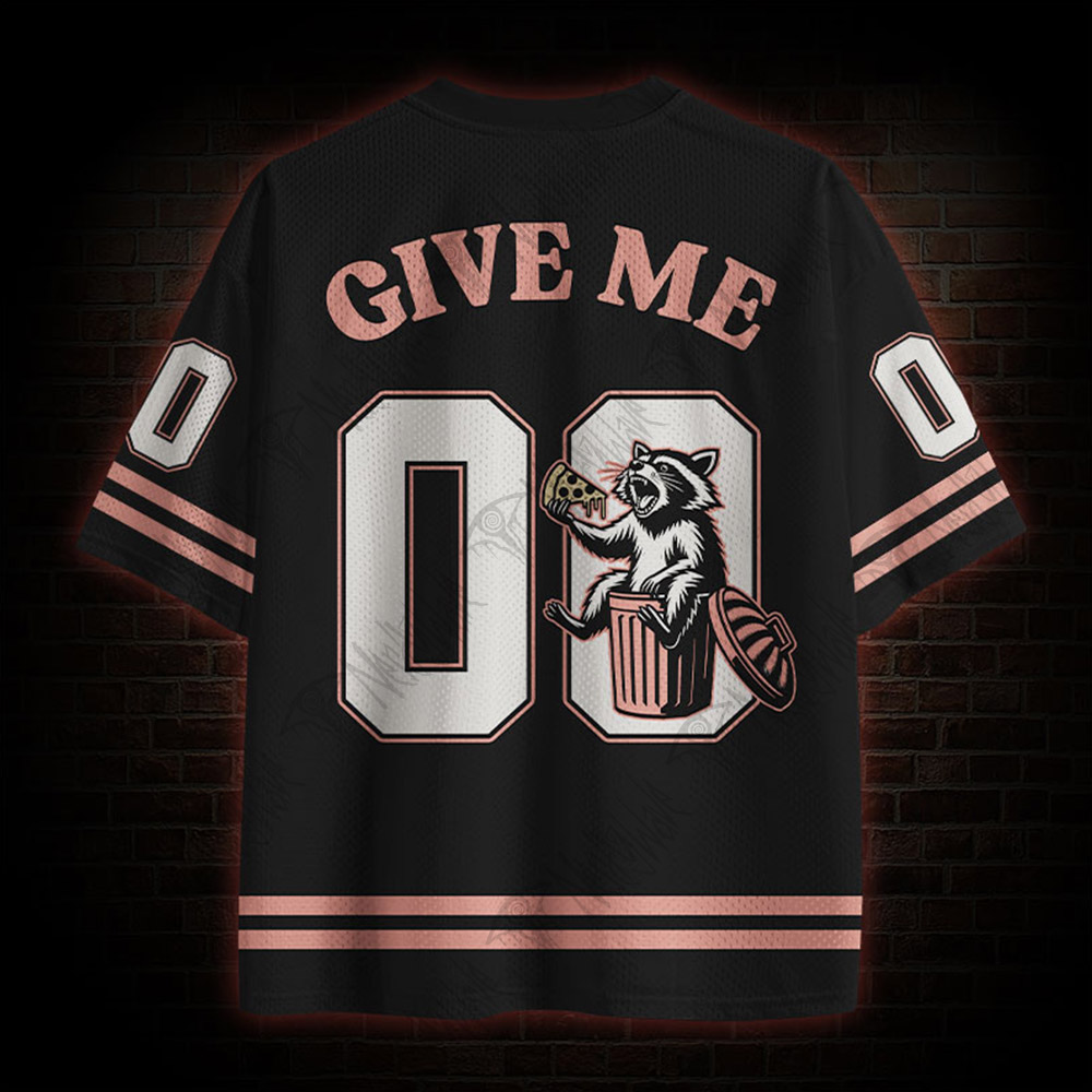 If I'm Moody Give Me Foody Mesh Jersey