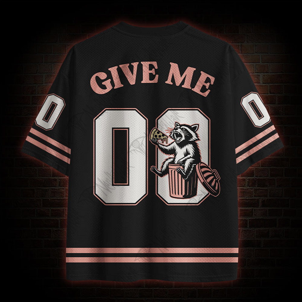 If I'm Moody Give Me Foody Mesh Jersey