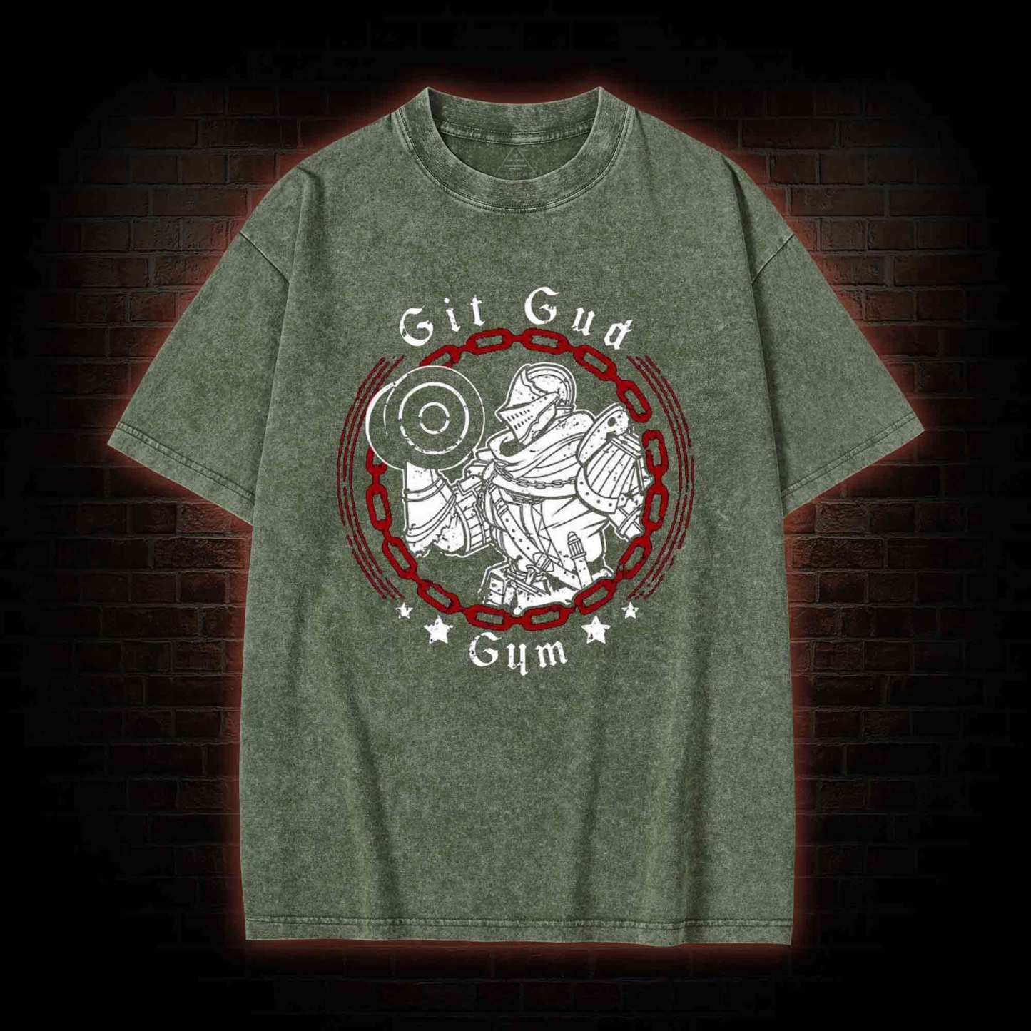 Git Gud Gym Washed T-shirt