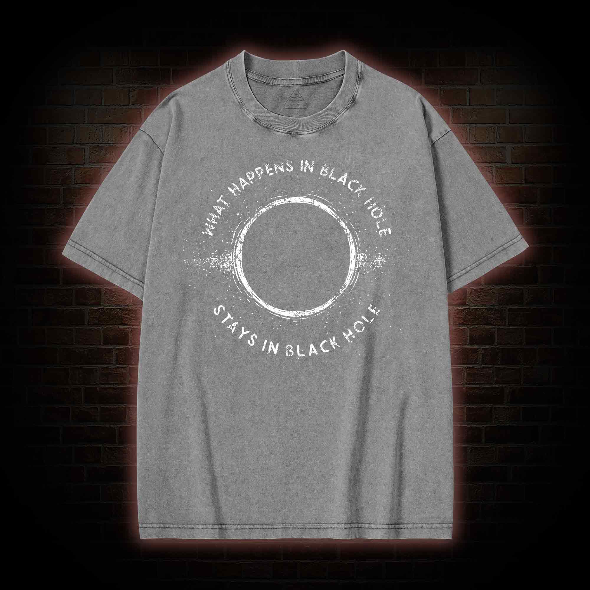 Black Hole Washed T-shirt