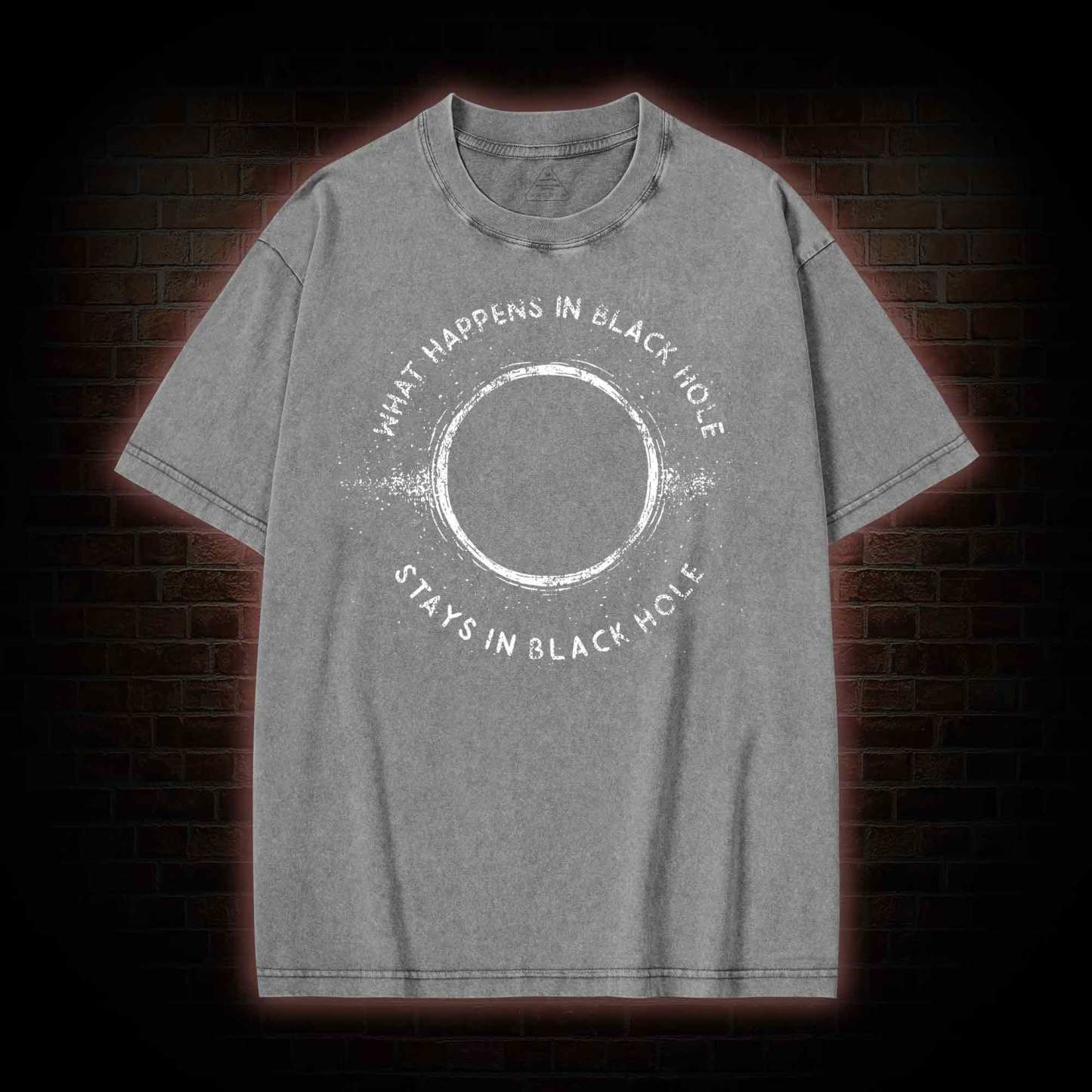 Black Hole Washed T-shirt