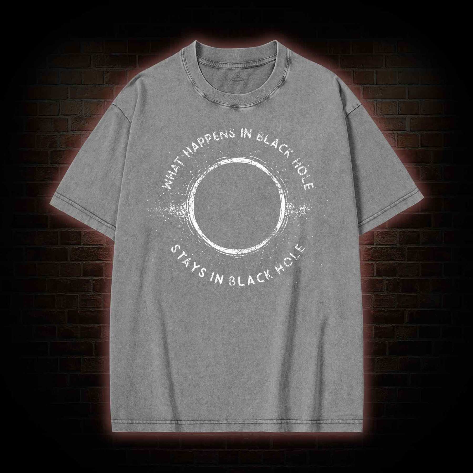 Black Hole Washed T-shirt