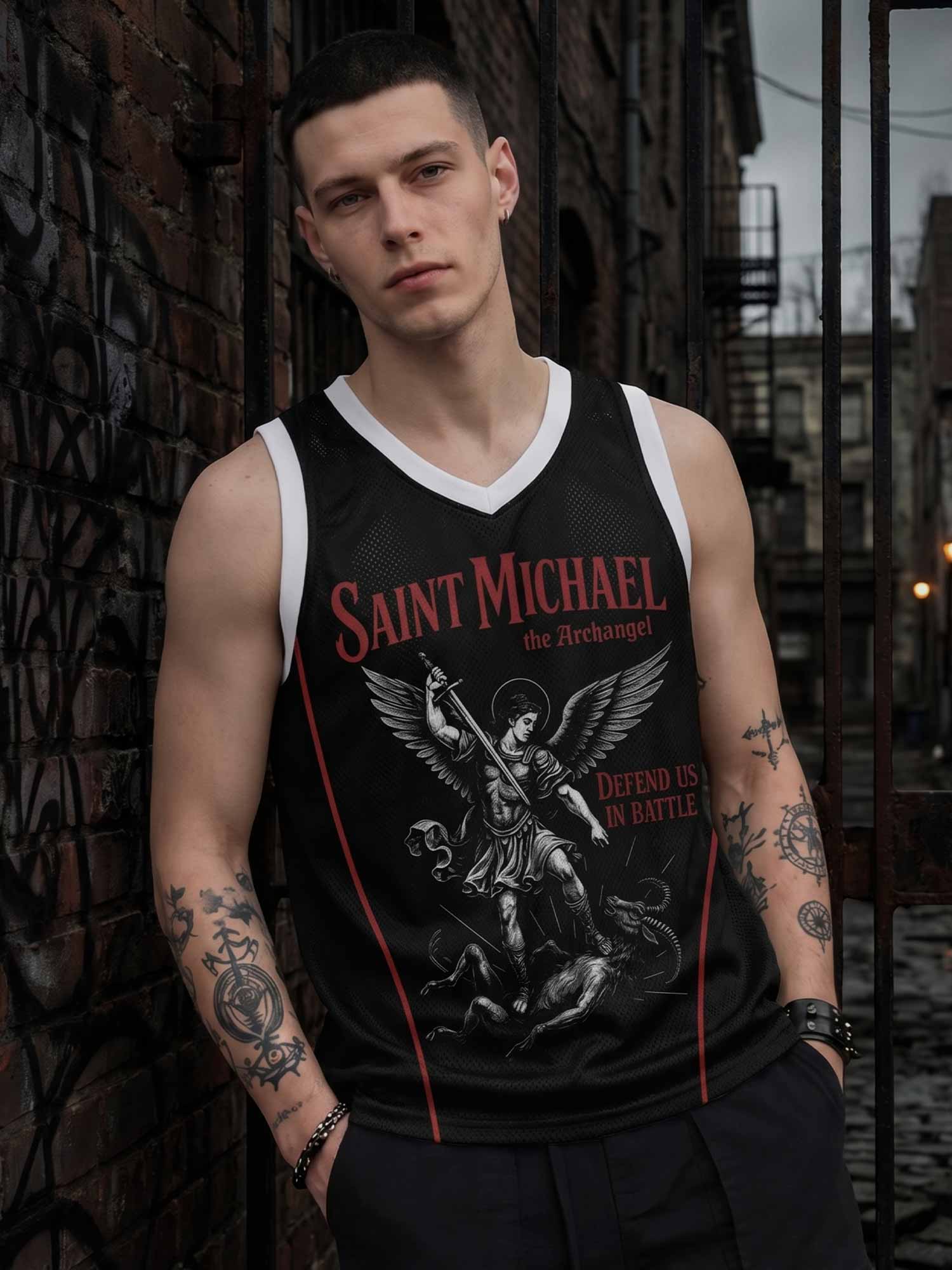 Archangel Mesh Jersey Tank Top