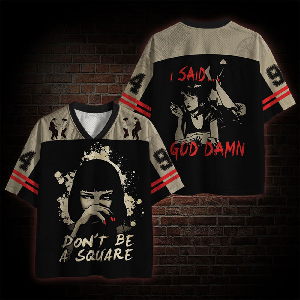 I Said God Damn Mesh Jersey