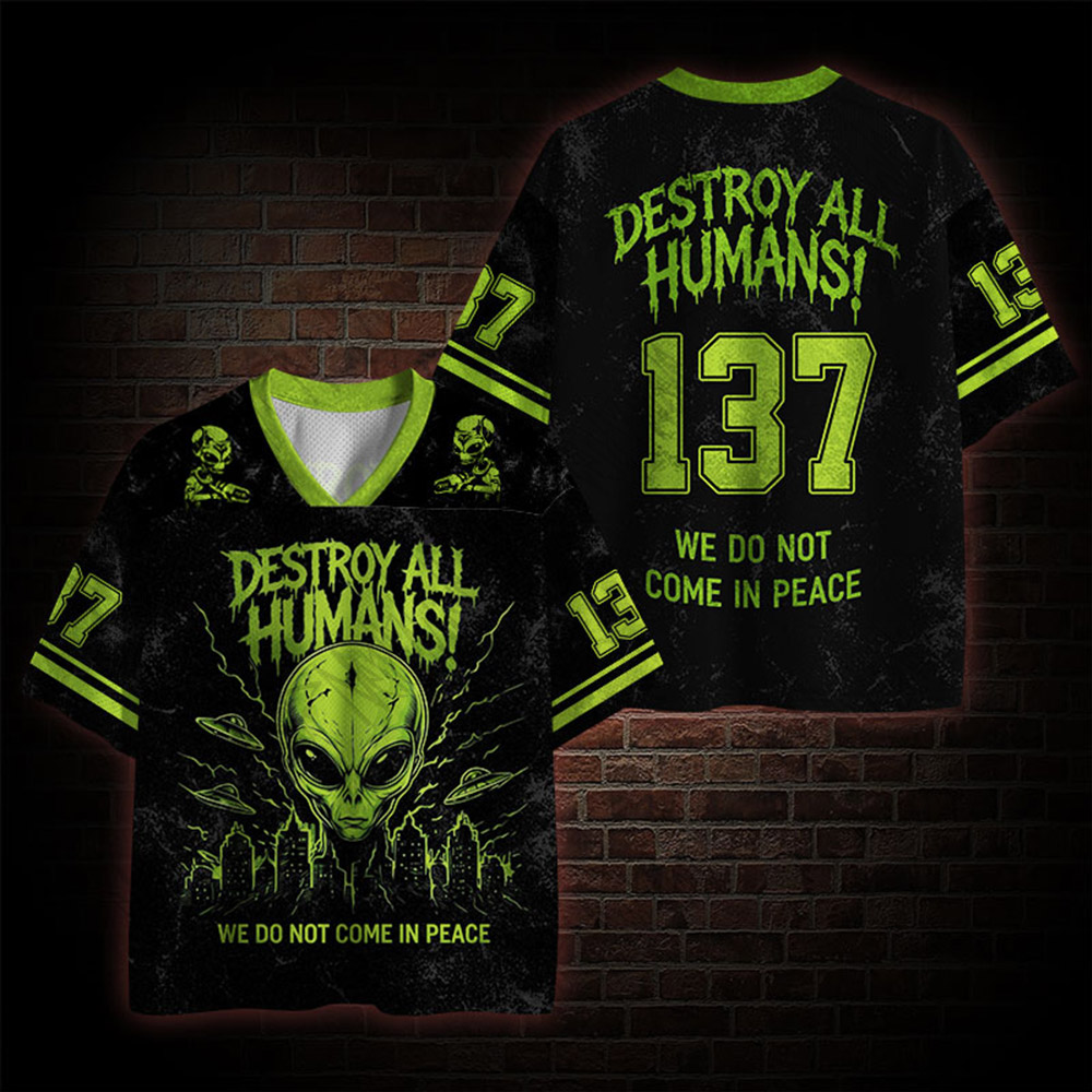 Destroy all Humans  Mesh Jersey