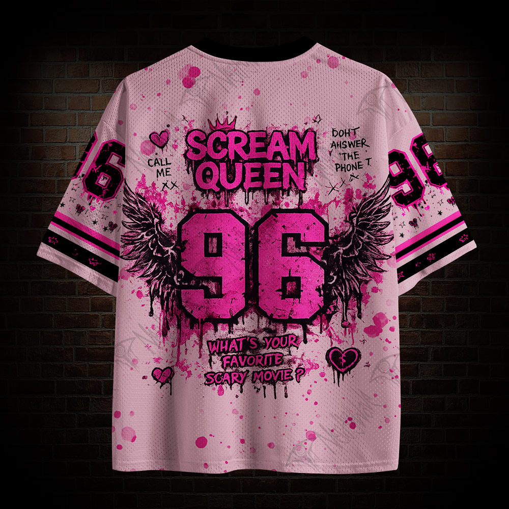 What's Your Favorite Scary Movie Mesh Jersey