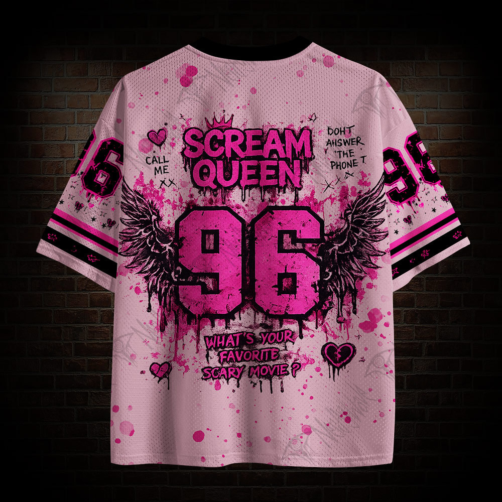 What's Your Favorite Scary Movie Mesh Jersey