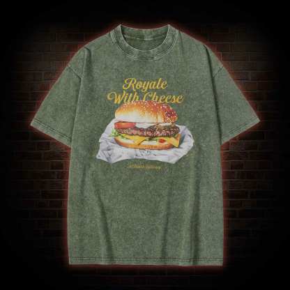 Royale With Cheese Washed T-shirt