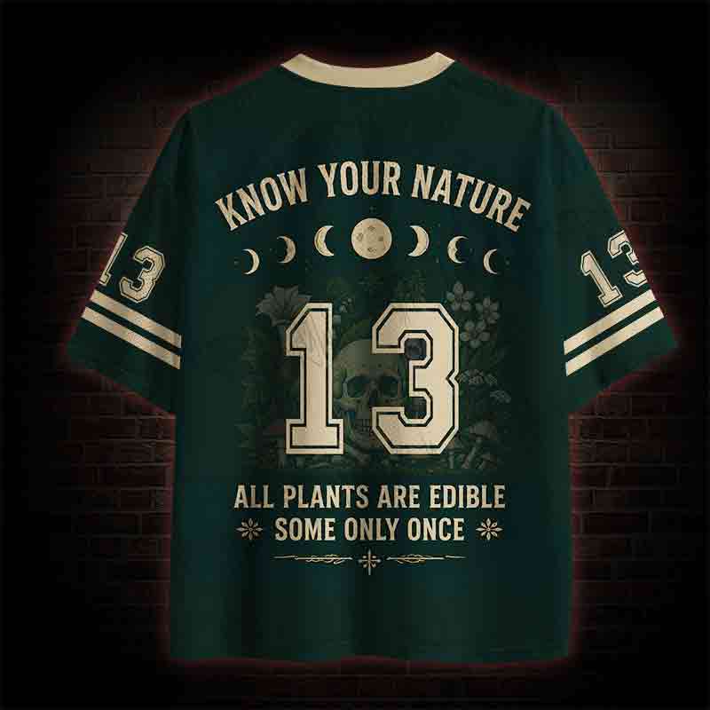 All Plants are Edible Some Only Once  Mesh Jersey