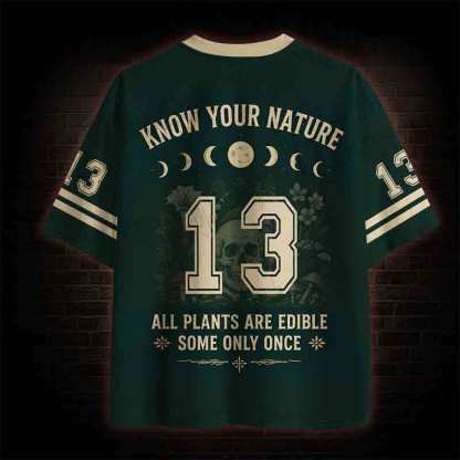 All Plants are Edible Some Only Once  Mesh Jersey