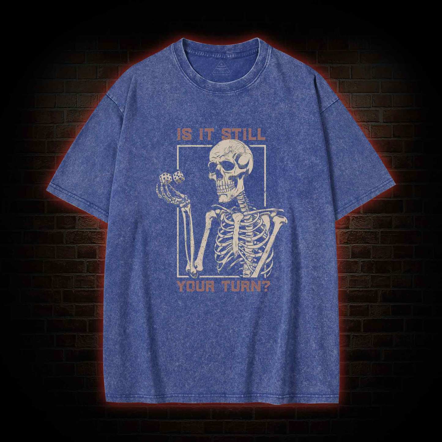 Is It Still Your Turn Washed T-shirt