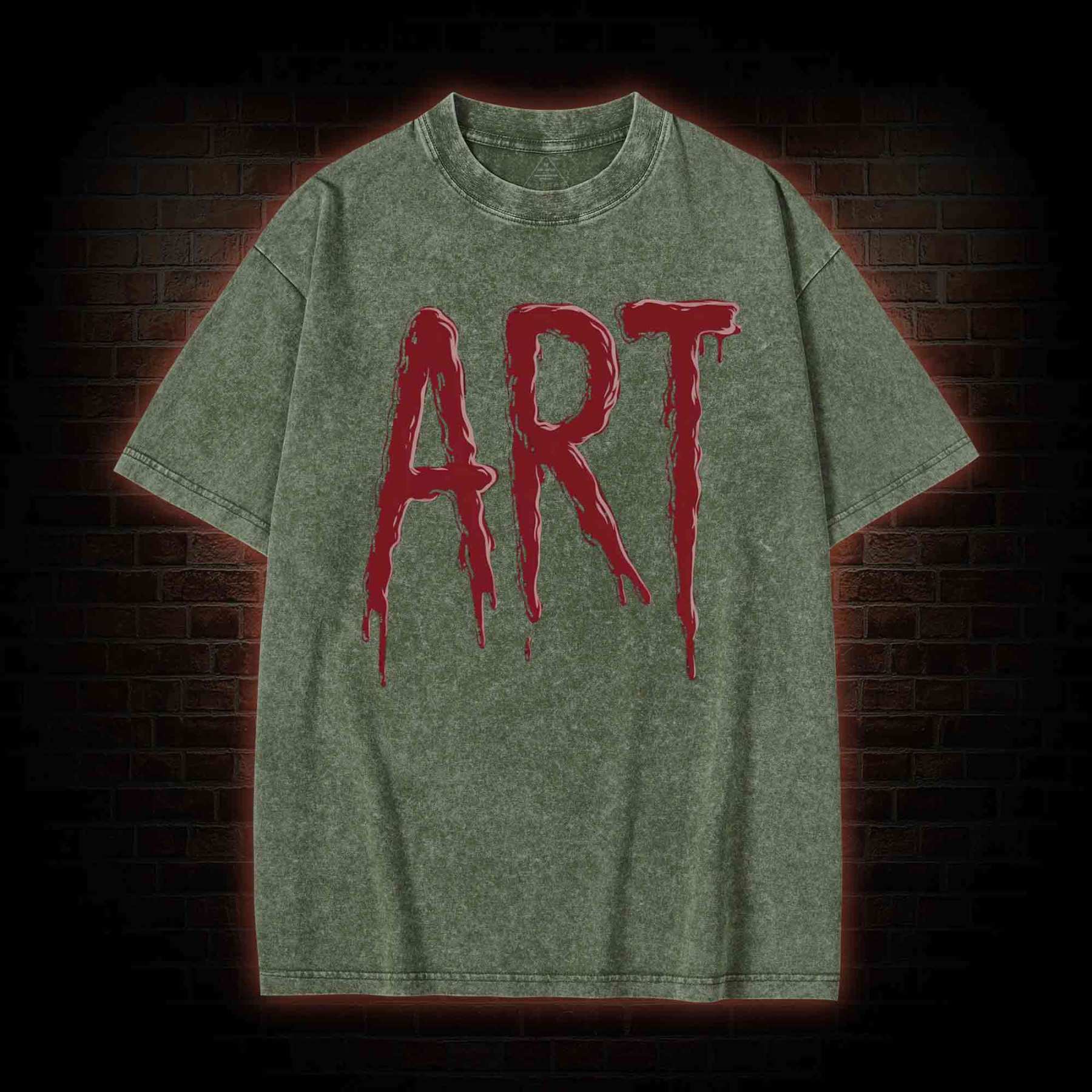 Art Washed T-shirt