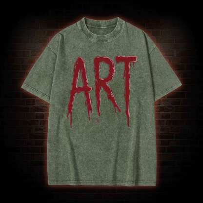 Art Washed T-shirt