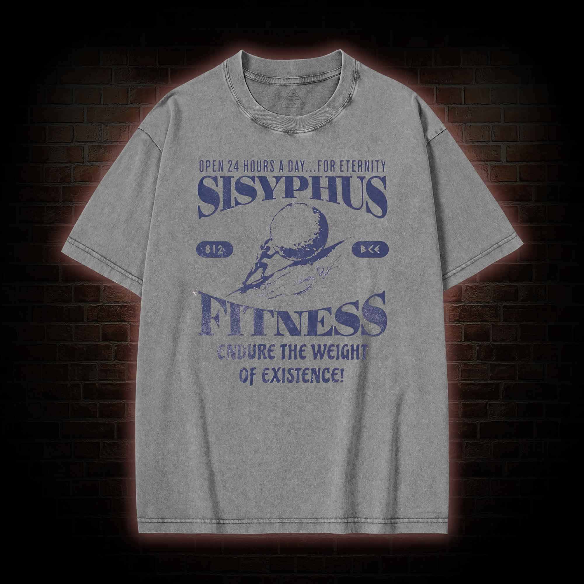 Sisyphus Fitness Washed T-shirt