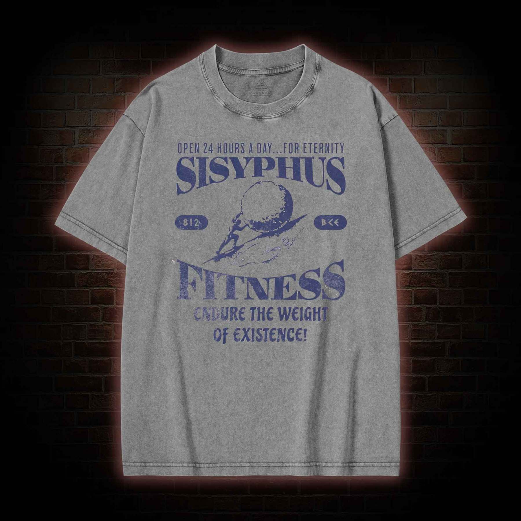 Sisyphus Fitness Washed T-shirt