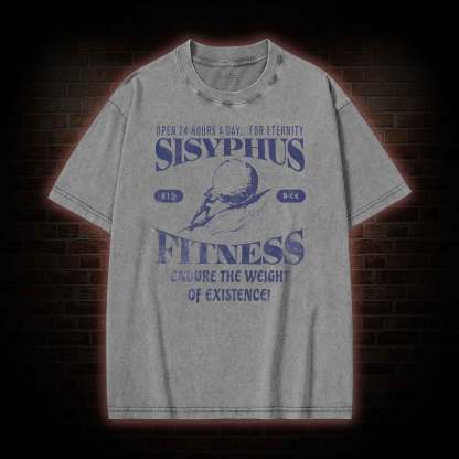 Sisyphus Fitness Washed T-shirt