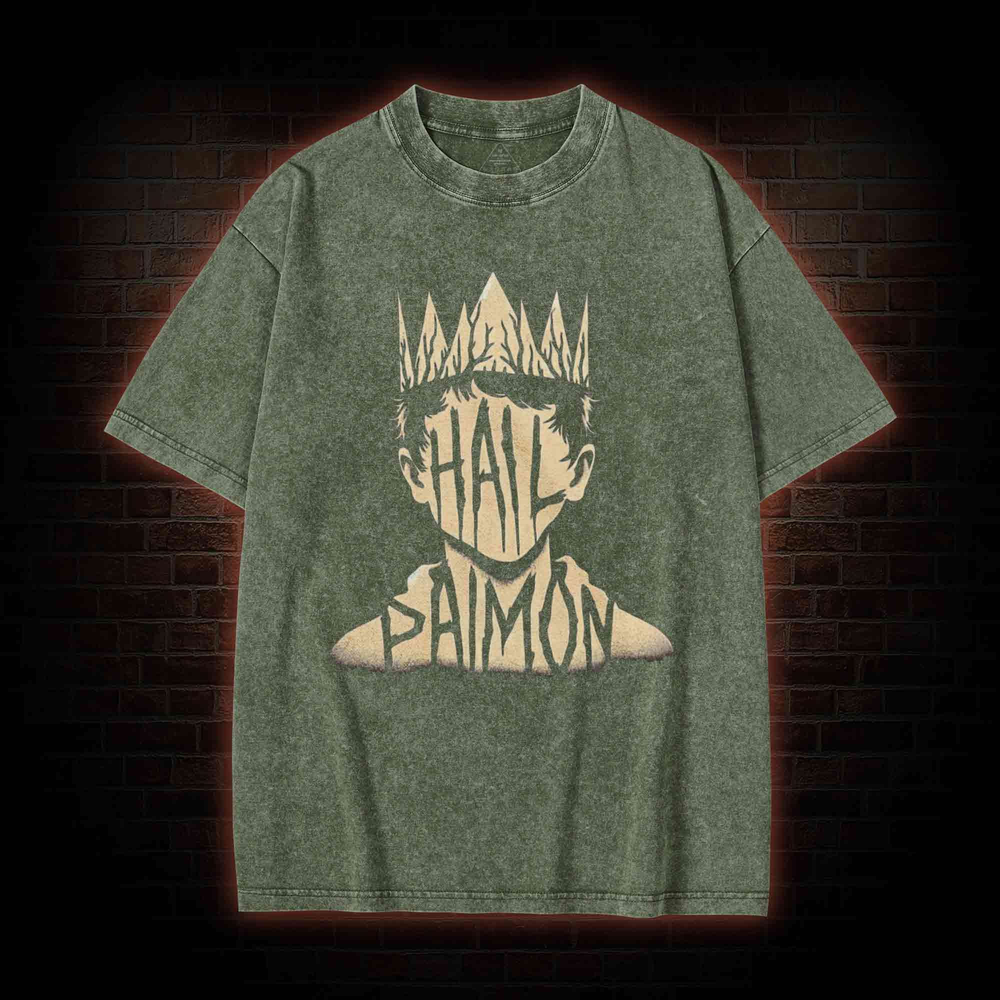 Hail Paimon Washed T-shirt