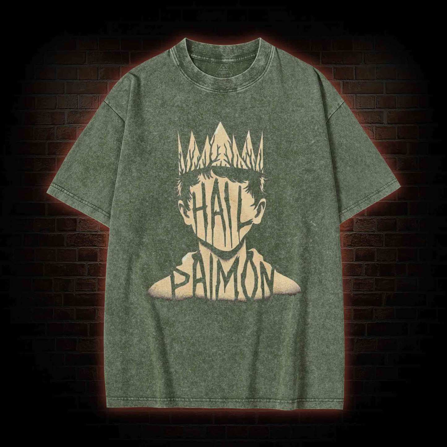 Hail Paimon Washed T-shirt