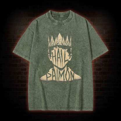 Hail Paimon Washed T-shirt