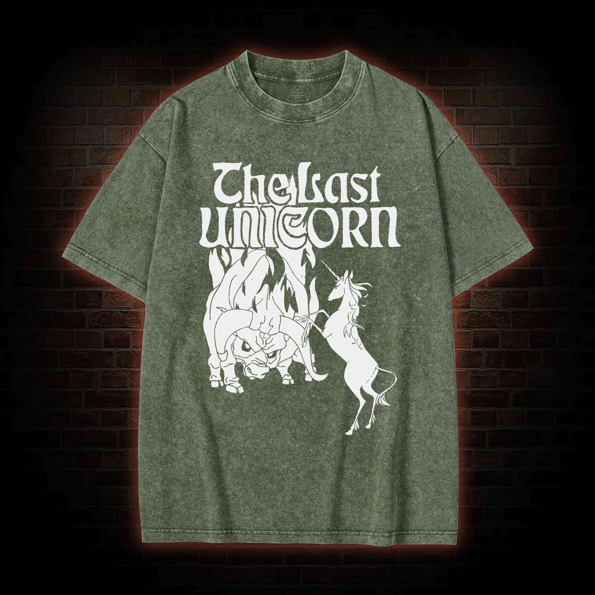 Last Unicorn Washed T-shirt