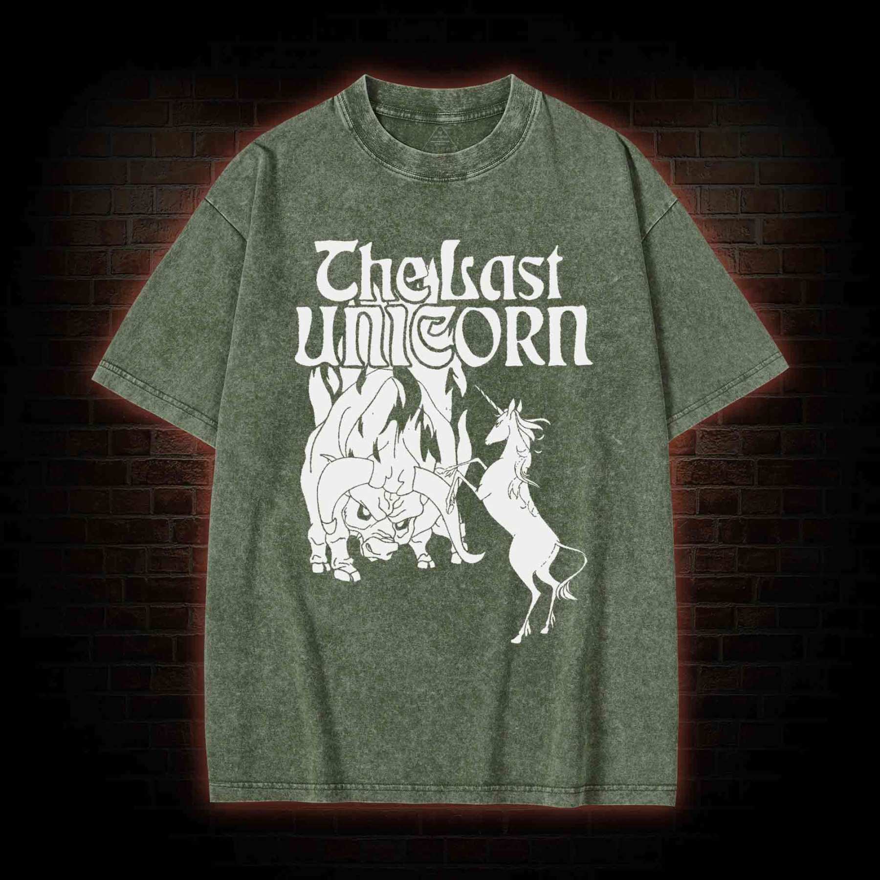 Last Unicorn Washed T-shirt