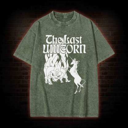 Last Unicorn Washed T-shirt