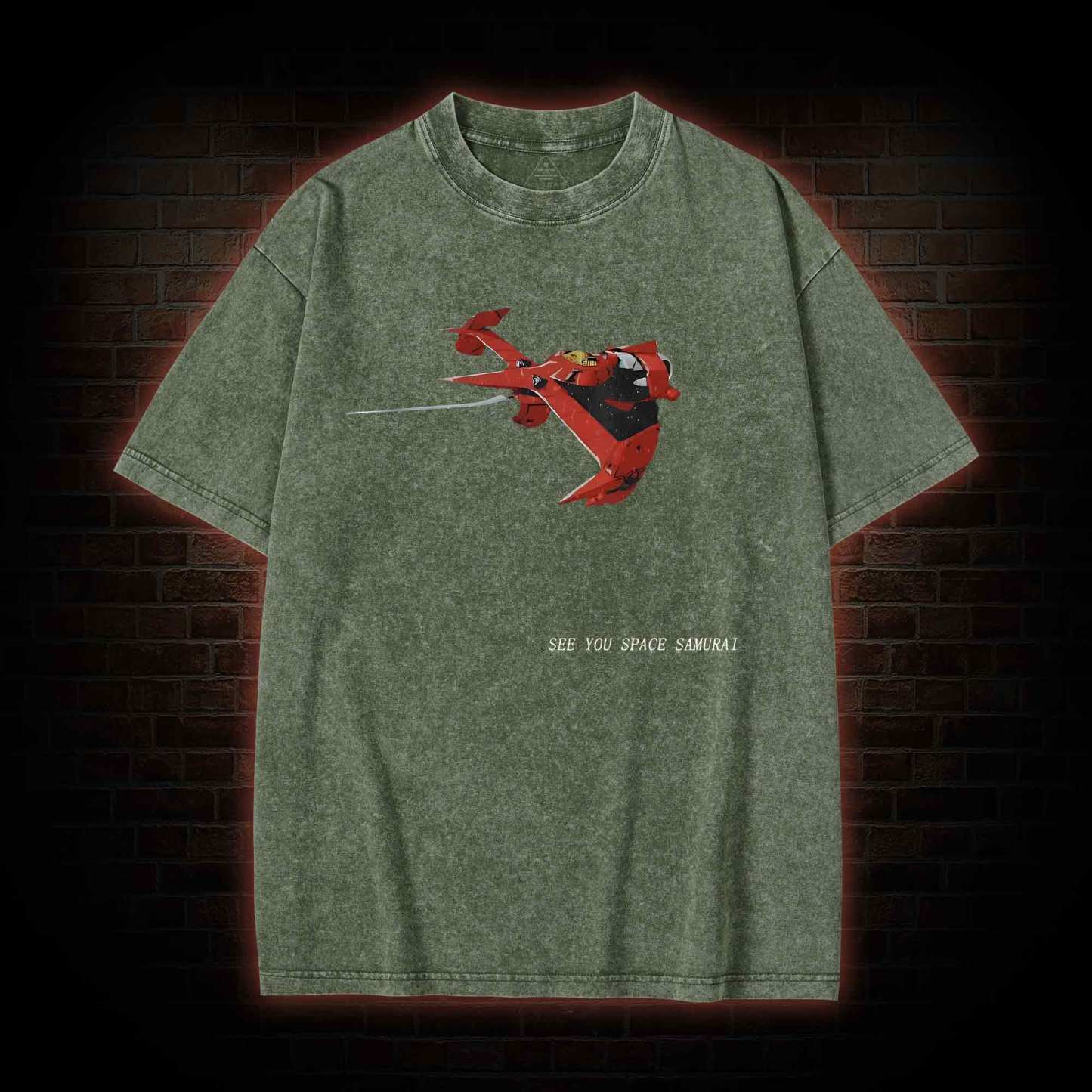 See You Space Samurai Washed T-shirt