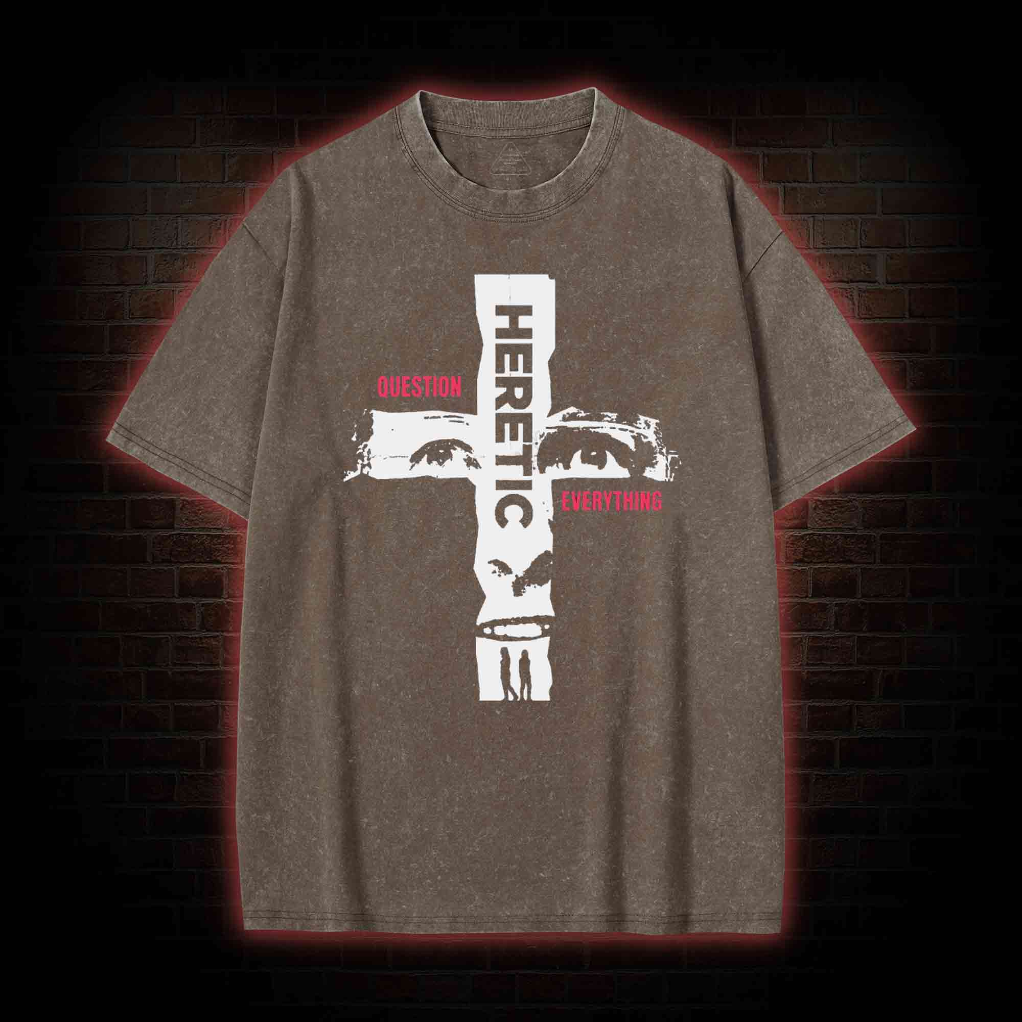 Question Everything Washed T-shirt