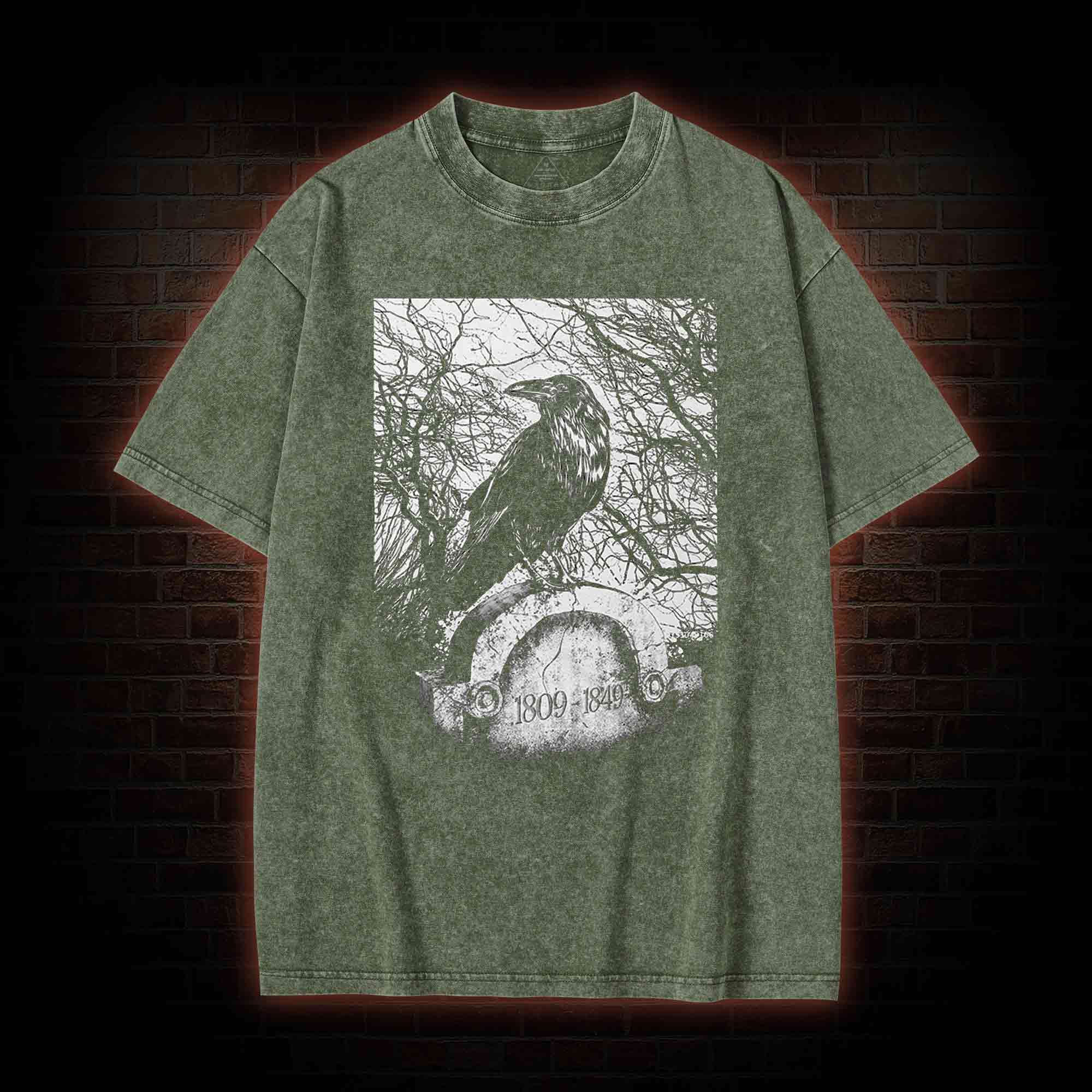 Death of the Poet Washed T-shirt