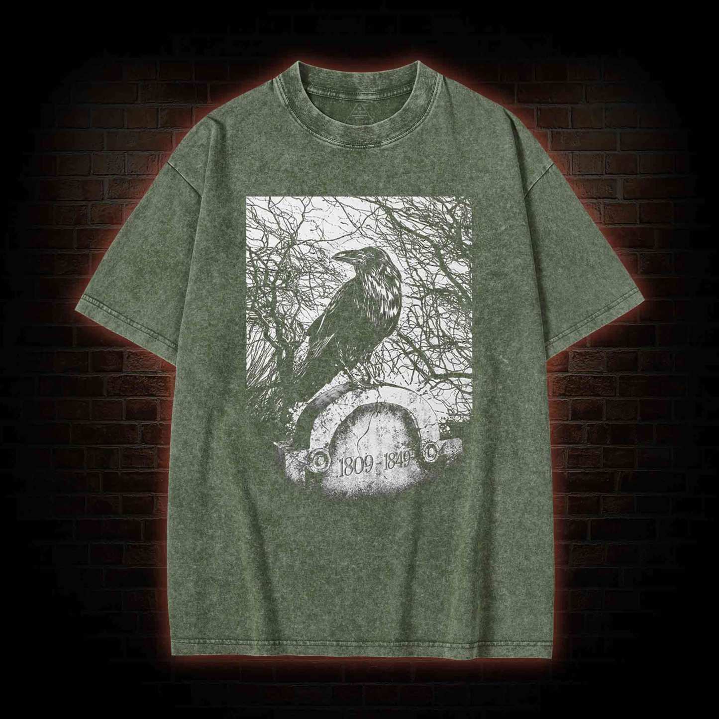 Death of the Poet Washed T-shirt