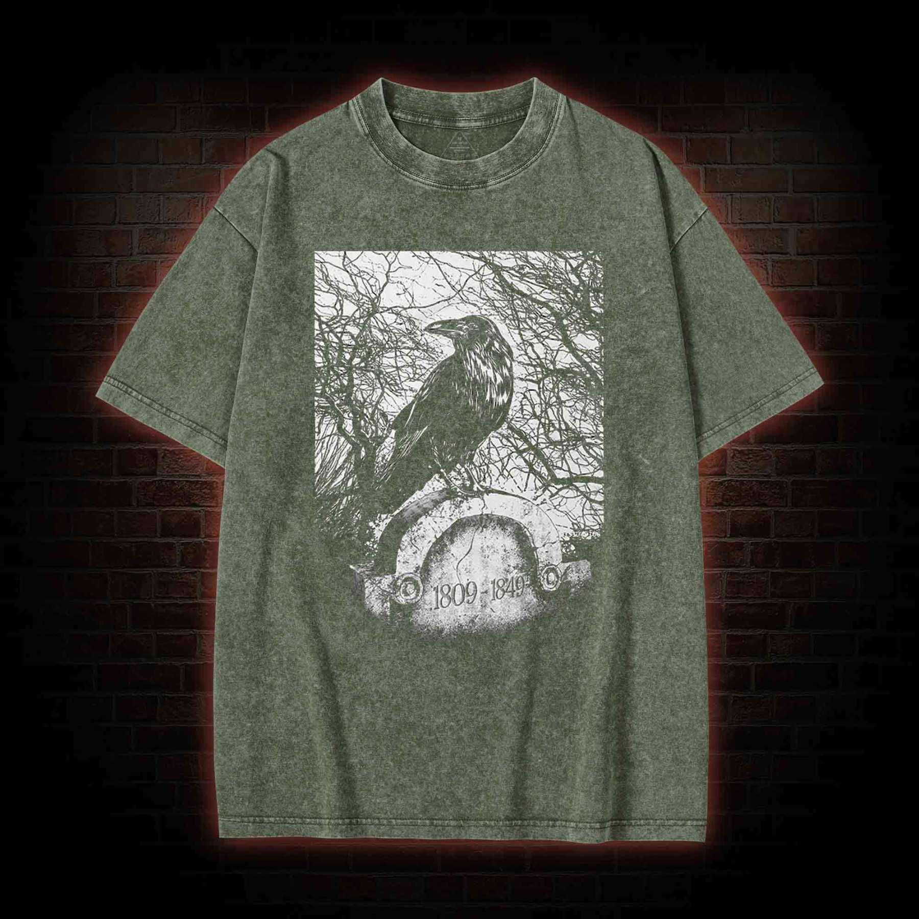 Death of the Poet Washed T-shirt