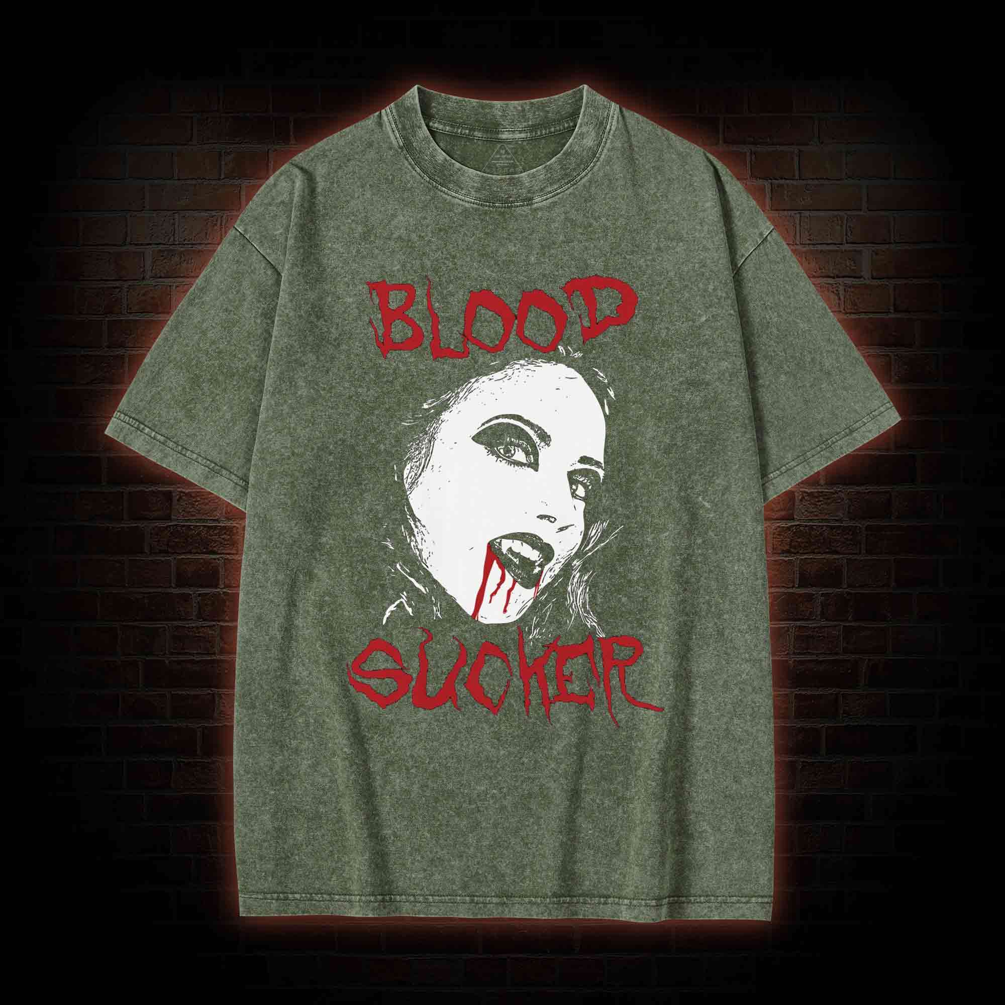 Blood Sucker Washed T-shirt